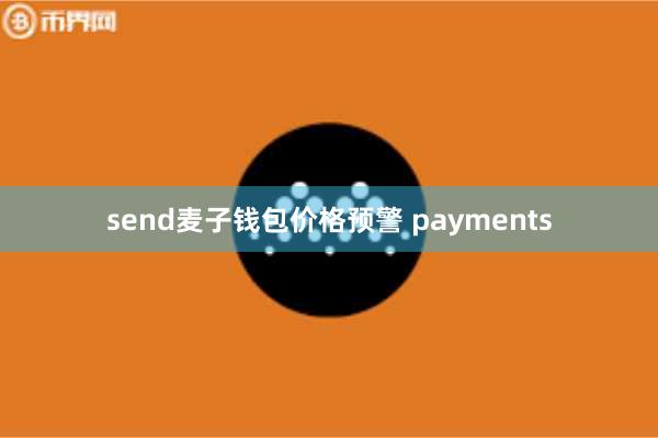 send麦子钱包价格预警 payments