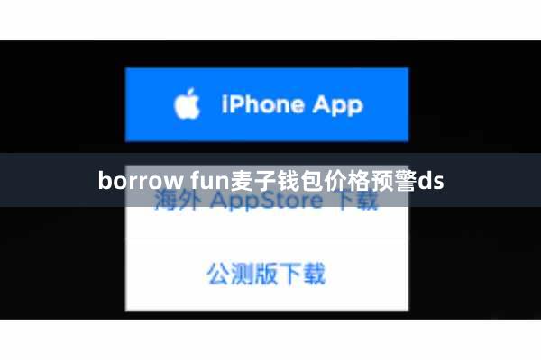 borrow fun麦子钱包价格预警ds