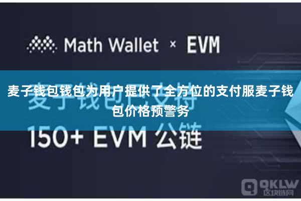 麦子钱包钱包为用户提供了全方位的支付服麦子钱包价格预警务